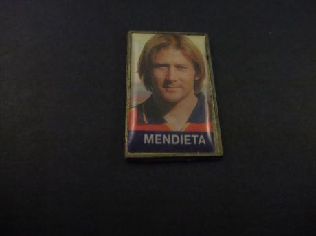 Gaizka Mendieta Zabala, voormalig Spaans  voetballer,o.a. Valencia CF, Lazio Roma, FC Barcelona en Middlesbrough